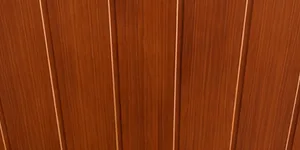 Forro PVC Jatobá frisado
